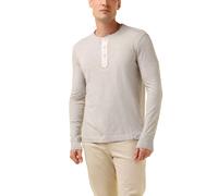 Polo Ralph Lauren Camisa Manga Larga Botonada Jersey Preppy Gris M
