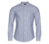 Polo Ralph Lauren Camisa manga larga CHEMISE COUPE DROITE EN OXFORD in Azul EU S