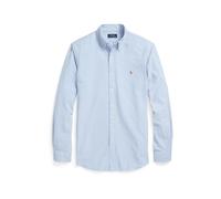 Blue Camisa oxford con rayas Custom Fit XL