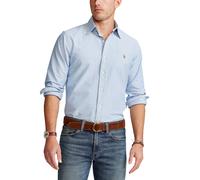 POLO RALPH LAUREN Camisa Oxford Custom Fit. Color azul