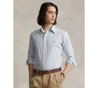 POLO RALPH LAUREN Camisa Oxford Custom Fit. Color blanco/azul