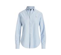 Polo Ralph Lauren - Camisa Oxford de Algodón con Logo Clásico Bordado - Blouses & Shirts - Mujer - Azul - XS -