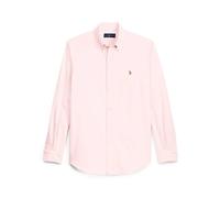 Polo Ralph Lauren - Camisa Oxford de Algodón de Manga Larga Classic Fit - Shirts - Hombre - Rosa - 2XL -