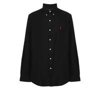 Polo Ralph Lauren - Camisa Popelina con Botones y Corte Personalizado - Shirts - Hombre - Negro - L -