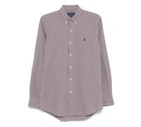 Red Camisa de popelina elástica con cuadros S