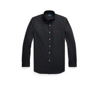 Black Camisa de popelina elástica Custom Fit XL