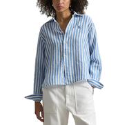 POLO RALPH LAUREN Camisa tipo blusa azul | XS