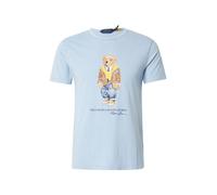 Blue Camiseta con Polo Bear Custom Slim Fit S