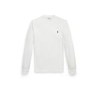 POLO RALPH LAUREN Camiseta de manga larga Custom Slim Fit. Color Blanc Liso