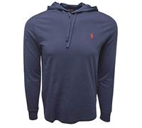 Polo Ralph Lauren Camiseta con Capucha de Punto Jersey, Azul Marino, S