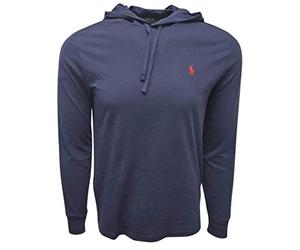 Polo Ralph Lauren Camiseta con Capucha de Punto Jersey, Azul Marino, S