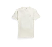 Polo Ralph Lauren T-shirt ajusté à col rond en jersey 710671438 S Blanco