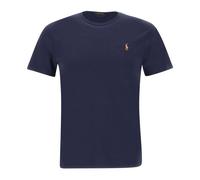 Polo Ralph Lauren - Camiseta de Algodón Azul con Logo Bordado - Tops - Hombre - Azul - M -