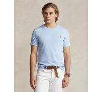 POLO RALPH LAUREN Camiseta de algodón suave Custom Slim Fit. Color azul cielo