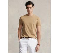 POLO RALPH LAUREN Camiseta de cuello redondo Custom Slim Fit. Color beige