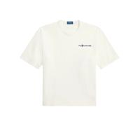 White Camiseta de punto jersey Relaxed Fit L