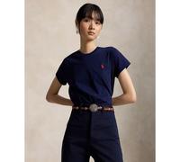 POLO RALPH LAUREN Camiseta de manga corta y cuello redondo. Color azul marino