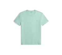 POLO RALPH LAUREN Camiseta de cuello redondo Custom Slim Fit. Color Celedón