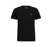 Ralph Lauren Polo Signature Camiseta para Hombre - Negro, L, Negro