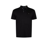 Black Polo de tacto suave Slim Fit XS
