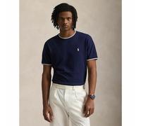 POLO RALPH LAUREN Camiseta recta con bordes a contraste. Color Azul Marino