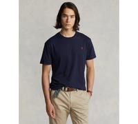 POLO RALPH LAUREN Camiseta slim-fit de punto con cuello redondo. Color Azul Marino