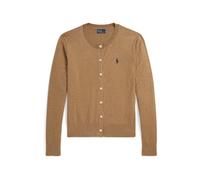 Tan Cárdigan de algodón y elástico M