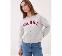 Polo Ralph Lauren Cardigan bomber en coton L Gris