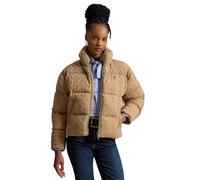Tan Chaqueta acolchada de lana y cachemira L