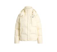 Cream Chaqueta acolchada de plumón L