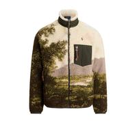 Polo Ralph Lauren Chaqueta polar crema / marrón claro / verde / verde oscuro S crema / marrón claro / verde / verde oscuro