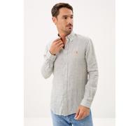 Polo Ralph Lauren Chemise à rayures en lin L Verde