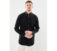 Black Camisa de popelina elástica Custom Fit XL