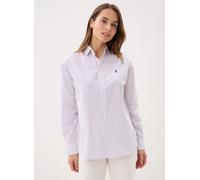Polo Ralph Lauren Chemise Relaxed Fit en coton rayé XL Blanco