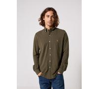 Green Camisa de piqué ultraligera S