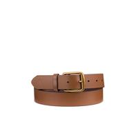 POLO RALPH LAUREN Cinturón de piel con distintivo de caballo. Color Marrón