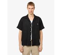 Polo Ralph Lauren Classic Fit Linen Camp Shirt Negro