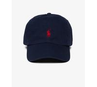 Gorra en azul marino desgastado con logo de jugador en blanco de Polo Ralph Lauren Azul marino One Size