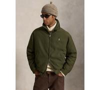 POLO RALPH LAUREN Cortaviento con cremallera. Color verde aceiutuna