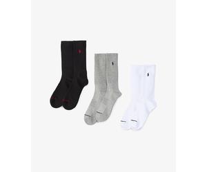 Polo Ralph Lauren Crew Socks - 3 Pack Gris