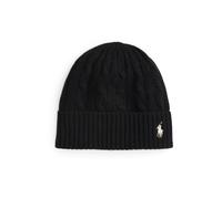 Black Gorro de lana y cachemira TALLA ÚNICA