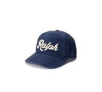 Polo Ralph Lauren Gorra de hombre de algodón con Ralph frontal. Azul marino