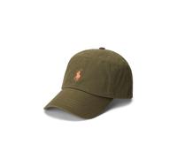 Polo Ralph Lauren Gorra de hombre de chino de algodón. Verde militar