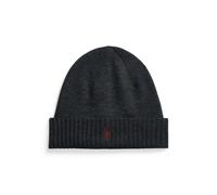 POLO RALPH LAUREN Gorro De Lana Con El Emblema Del Caballo. Talla talla única. Color Gris Oscuro