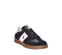POLO RALPH LAUREN Heritage AERA Zapatillas de piel, negro/blanco, 43 EU