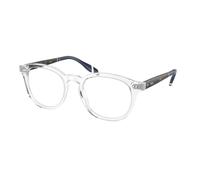 Polo Ralph Lauren Hombre PH2267 5331 Monturas ópticas Acetato Transparente Transparente Cuadrada Normal