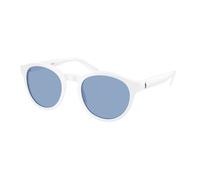 Polo Ralph Lauren Hombre Polo Ralph Lauren PH4192 554472 Gafas de sol Acetato Blanco Azul Redonda Normal