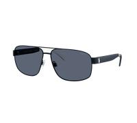 Polo Ralph Lauren Hombre Sunglass PH3112 - Color del Marco: Azul marino mate, Color de la Lente: Gris