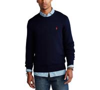 POLO RALPH LAUREN Jersey con cuello redondo de algodón. Color Azul Marino