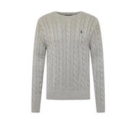 Polo Ralph Lauren Pull torsadé en coton XL Gris